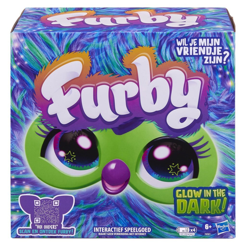 Furby Aurora Borealis leuchtet im Dunkeln + Licht und Ton