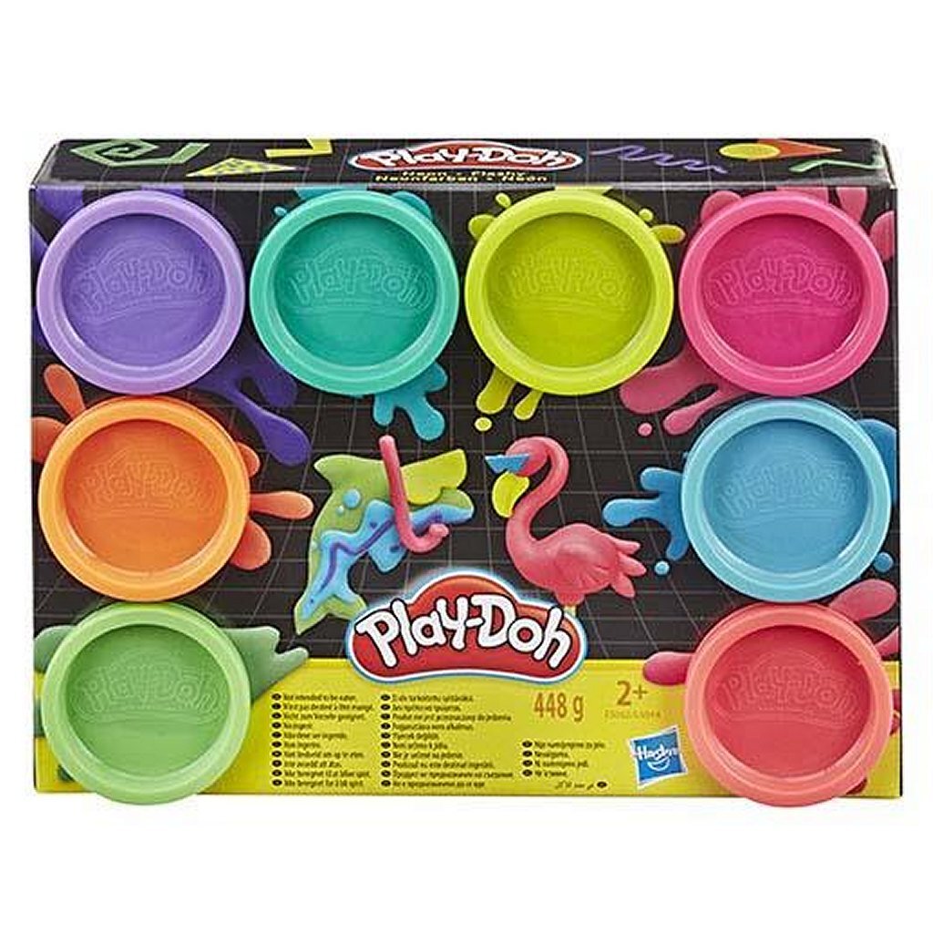 Play-Doh-Regenbogenfarben, 8 Tontöpfe