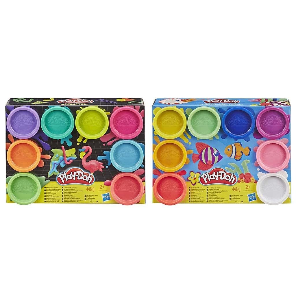 Play-Doh-Regenbogenfarben, 8 Tontöpfe