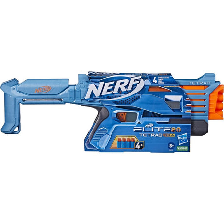 Hasbro Nerf Elite Tetrad – Batterien für Nerf-Blaster