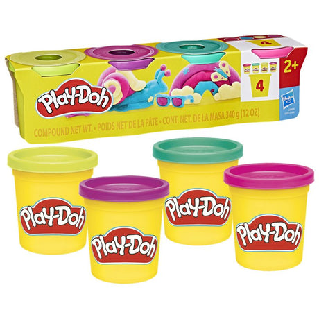Hasbro play-doh 4-pack assortiment