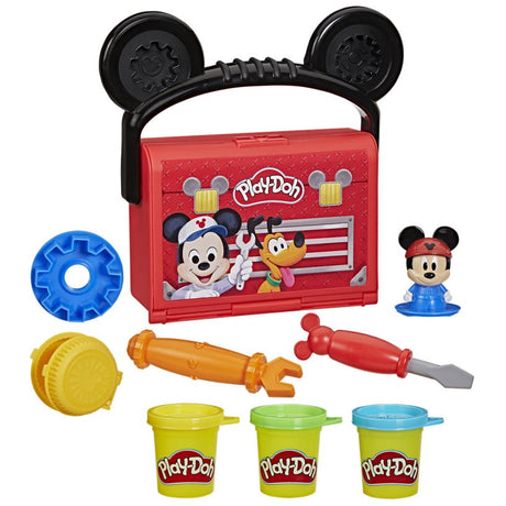 Play-Doh Disney Junior Garage Travel, Mickey-Spielzeug