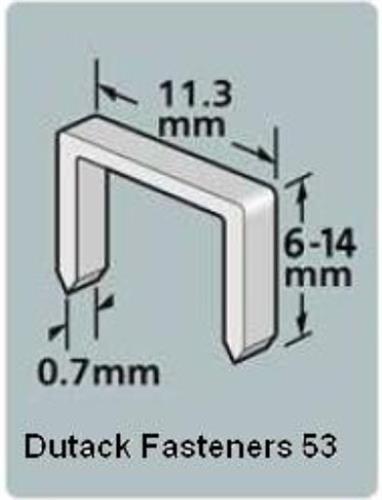 Dutack Minibrad SKN12 Edelstahl 30 mm – 5000 Stück – 5134038