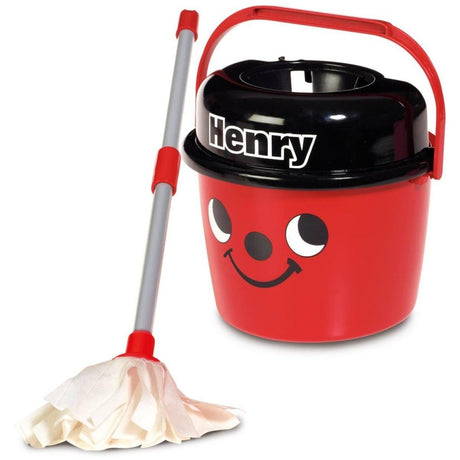 Basic Numatic Little Helper Little Henry Mopp und Eimer rot