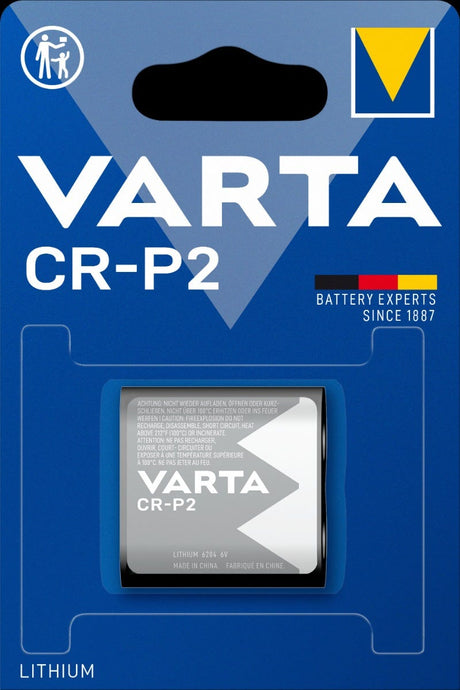 Varta Batterie CR-P2 Shimano Auto D.