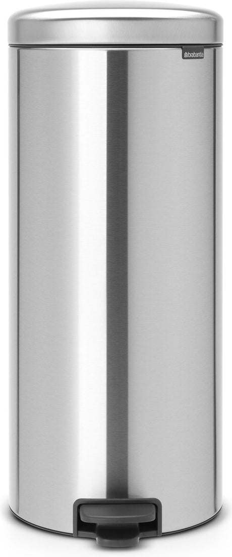 Brabantia Newicon Abfallbehälter – 30 Liter – mattierter Stahl