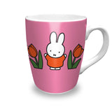 Miffy Tasse Relax Tulpen rosa