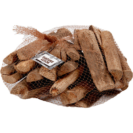 Creativ Company Holzmischung, L: 6-14 cm, Stärke 15 mm, 610 gr 1 Karton