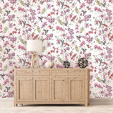 Niederländische Wandverkleidung niederländische Wandverkaufswallpaper Kolibrie Pink