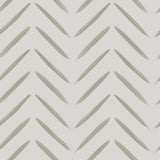Niederländische Wandverkleidung Niederländische Wandverkleidung Wallpaper Chevron Taupe