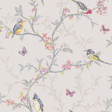 Niederländische Wandverkleidung Wallpaper Phoebe Lila