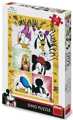 Dinotoys Dino-Puzzle – Disneys Mickey-Mouse-Bande – 500 Teile
