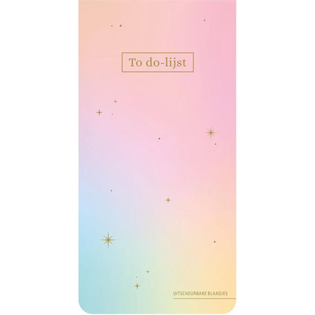 Deltas To-Do-Liste – Pastellgalaxie