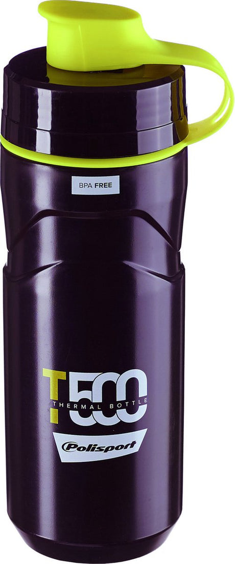 Polisport Bidon Thermal T500 500 ml Schwarzkallergrün