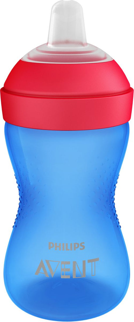 Philips Avent weicher, bissfester Schnabelbecher – ab 9 Monaten – 300 ml – blaurot – scf802 01