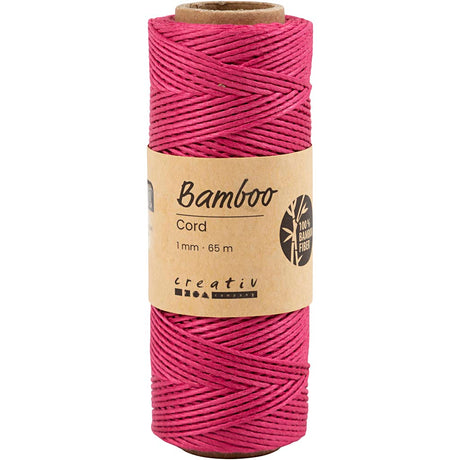 Creativ Company Bamboekoord Donkerpze, 65m