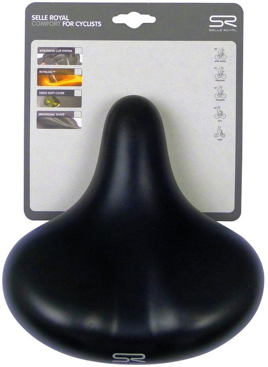 Zwergsaddle Unisex schwarz