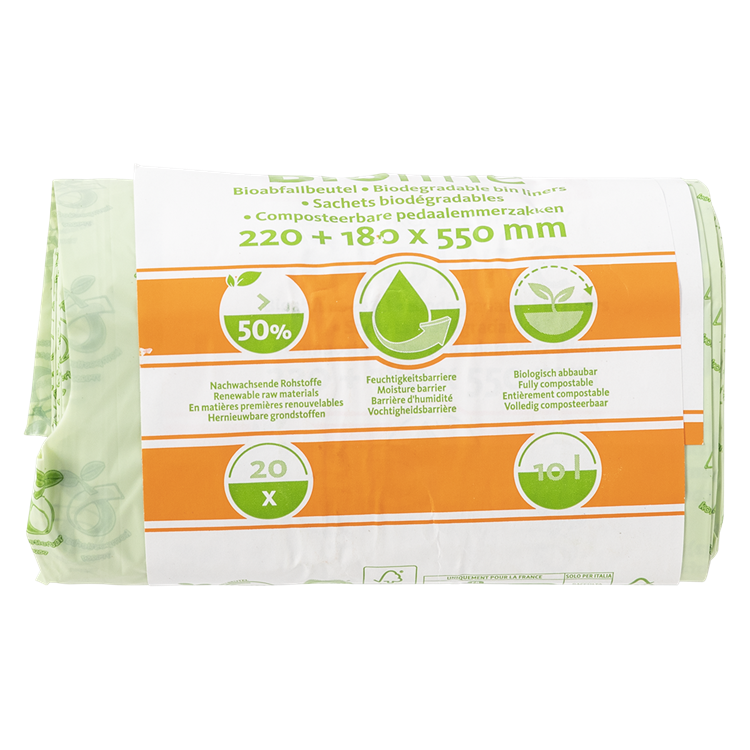 Bioline 1069646 - composteerzakken 10l 20st | 10 stuks
