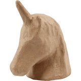 Creativ Company Einhornkopf aus Pappmaché