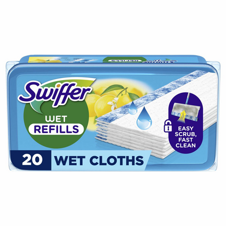 Swiffer feuchte Zitrus-Frische-Tücher 20 Stk