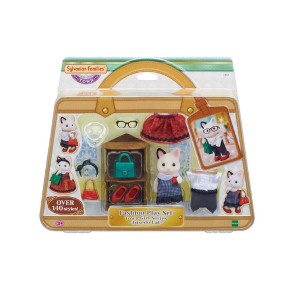 Sylvanian Families 5462 Modespielset Tuxedo Cat