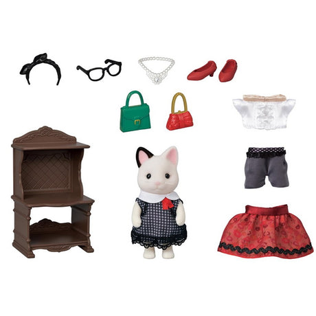 Sylvanian Families 5462 Modespielset Tuxedo Cat