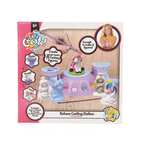 Lasst uns kreieren! Gipsstation Einhorn Deluxe