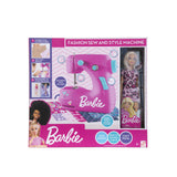 Barbie-Nähmaschine mit Puppe