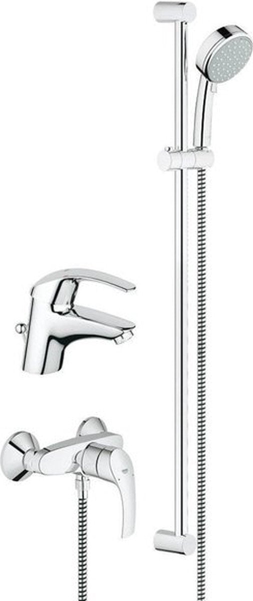 Grohe eurosmart new douchekraan - 15 cm - chroom - 33555002