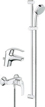 Grohe eurosmart new douchekraan - 15 cm - chroom - 33555002