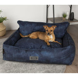 Scuffs Tramps Hundekorb Kensington Größe M 60x50 cm Marine Blau