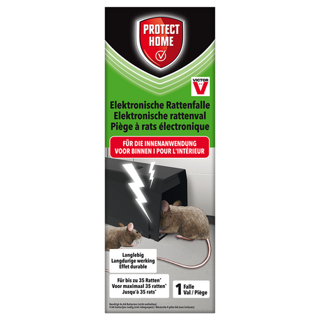Pro-tect 1076862 - val ratten electronic 1st protect home | 1 stuks