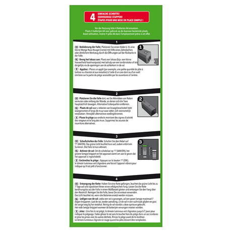 Pro-tect 1076862 - val ratten electronic 1st protect home | 1 stuks
