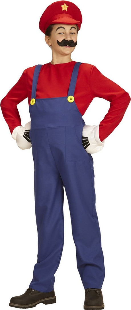 Finidi Mario der Klempner-Latzhose für Kinder
