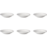 Mammutteller tief Budgetline 21,5 cm schmaler Rand Porzellan weiß (6er-Set)