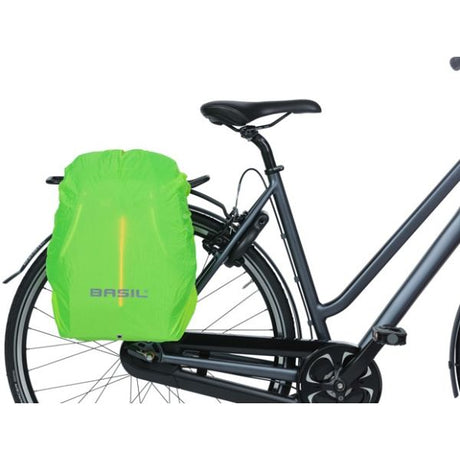 Basilikum B -Safe Pendler Nordlich - kompaktes Fahrrad -Rucksack für Elektrofahrrad - 13L - Schwarz