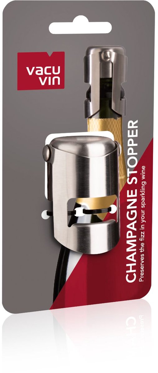 Vacu-Fin-Champagnerverschluss aus Edelstahl
