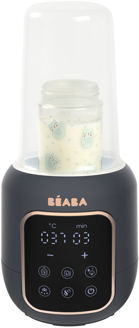 Béaba Multi-Milchflaschenwärmer – 5-in-1 – Sterilisatorwärmer – Touchscreen – Grau