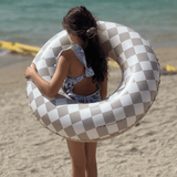 Schachmatt | Beiges Schwimmbad ø 90 cm