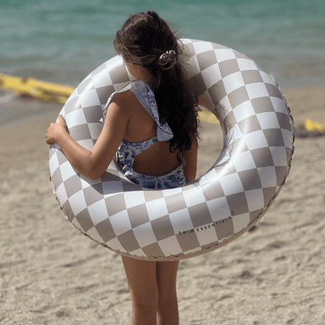 Schachmatt | Beiges Schwimmbad ø 90 cm