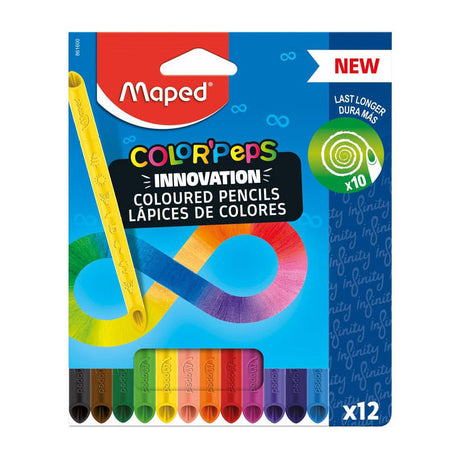 Quantore Buntstift Maped Color Peps Infinity Set 12 Farben