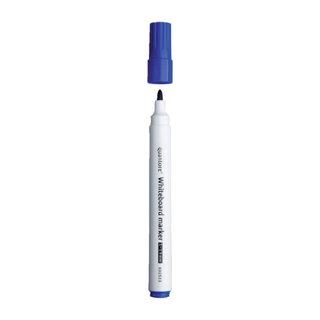 Quantore Whiteboard-Marker rund 1-1,5 mm blau