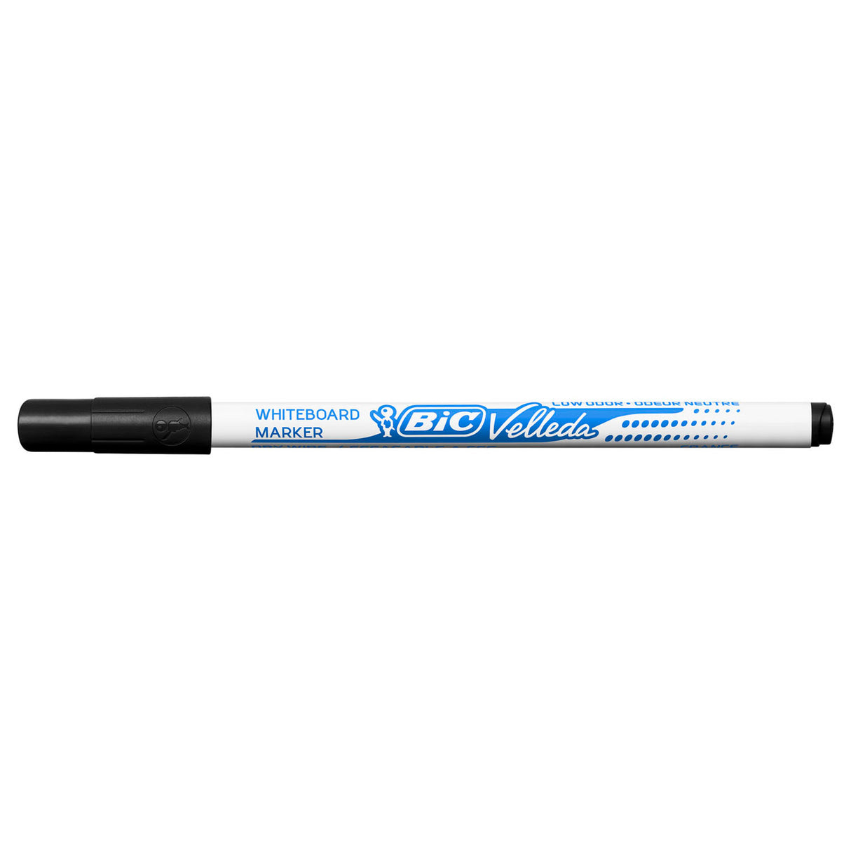 Bic Filzstift 1721 Whiteboard rund schwarz 1,5 mm