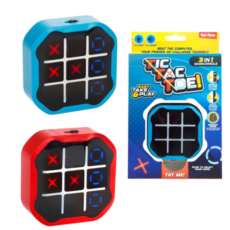 Tic-Tac-Toe-Elektronik sortiert | 3 Stück