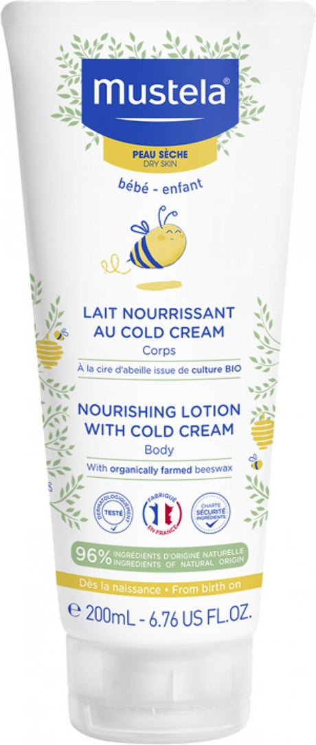 Mustela nourishing lotion with cold cream - 200 ml