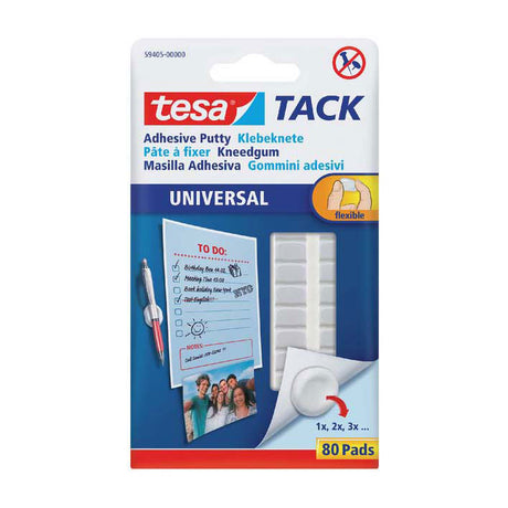 Tesa 1057380 – Haftklebemasse 80 Stück | 8 Stück