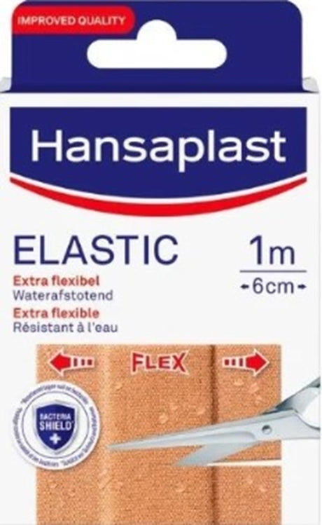 Hansaplast-Pflaster 1mx6cm elastisch | 5 Stück