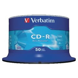 CD-R extra Schutz Spindel 700 MB wörtlich 52x 80min. 50 Stück