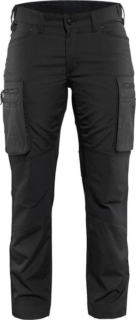 Blåkläder Blaklader Damen Service-Arbeitshose Stretch 7159-1845 – Damen – Schwarz – 42