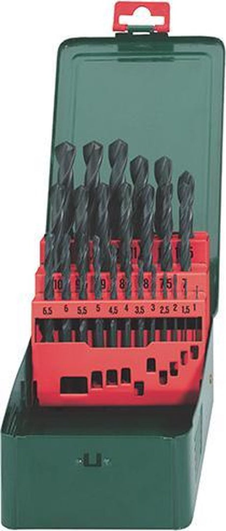 Metabo Zubehör - Bohrerkassette HSS-R 25-teilig 627152000